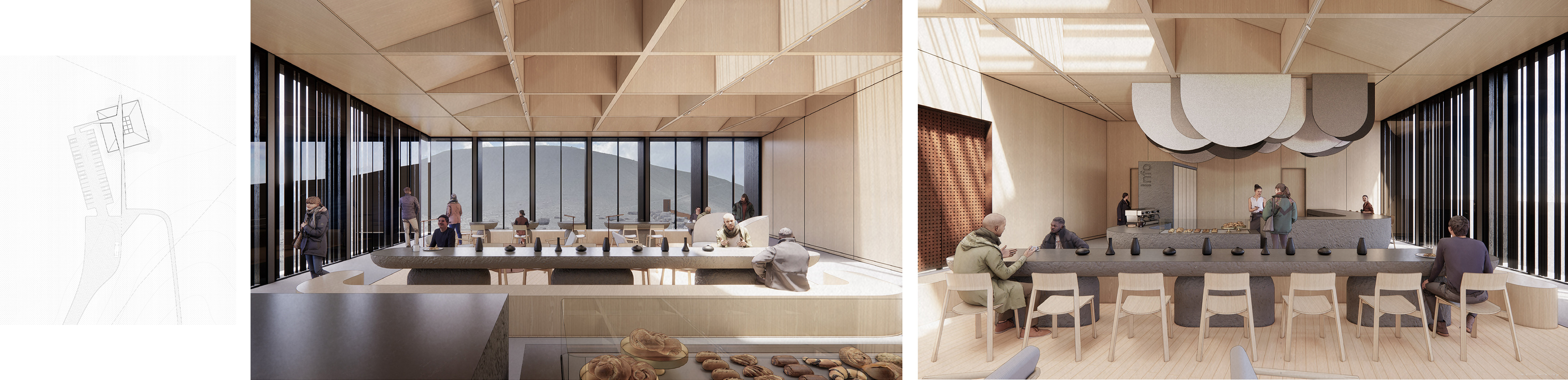 Hverfjall Volcano Coffeeshop