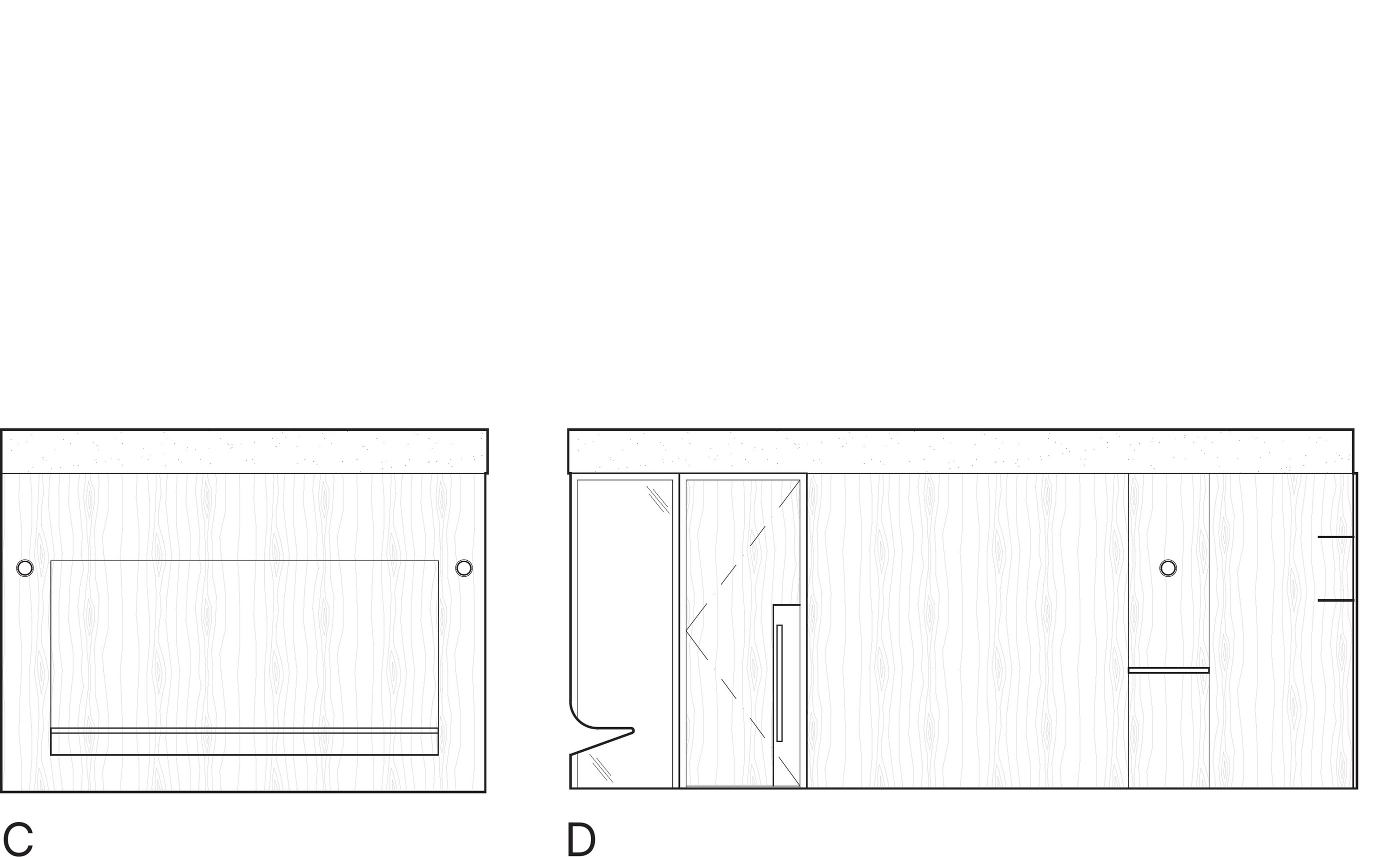 Bauhaus Bathroom drawing