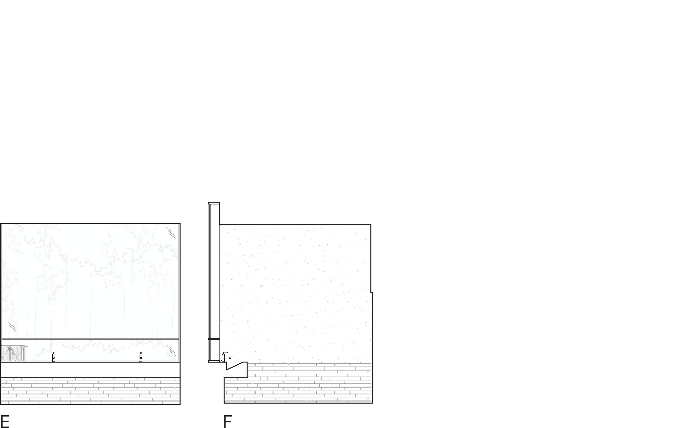 Bauhaus Bathroom drawing