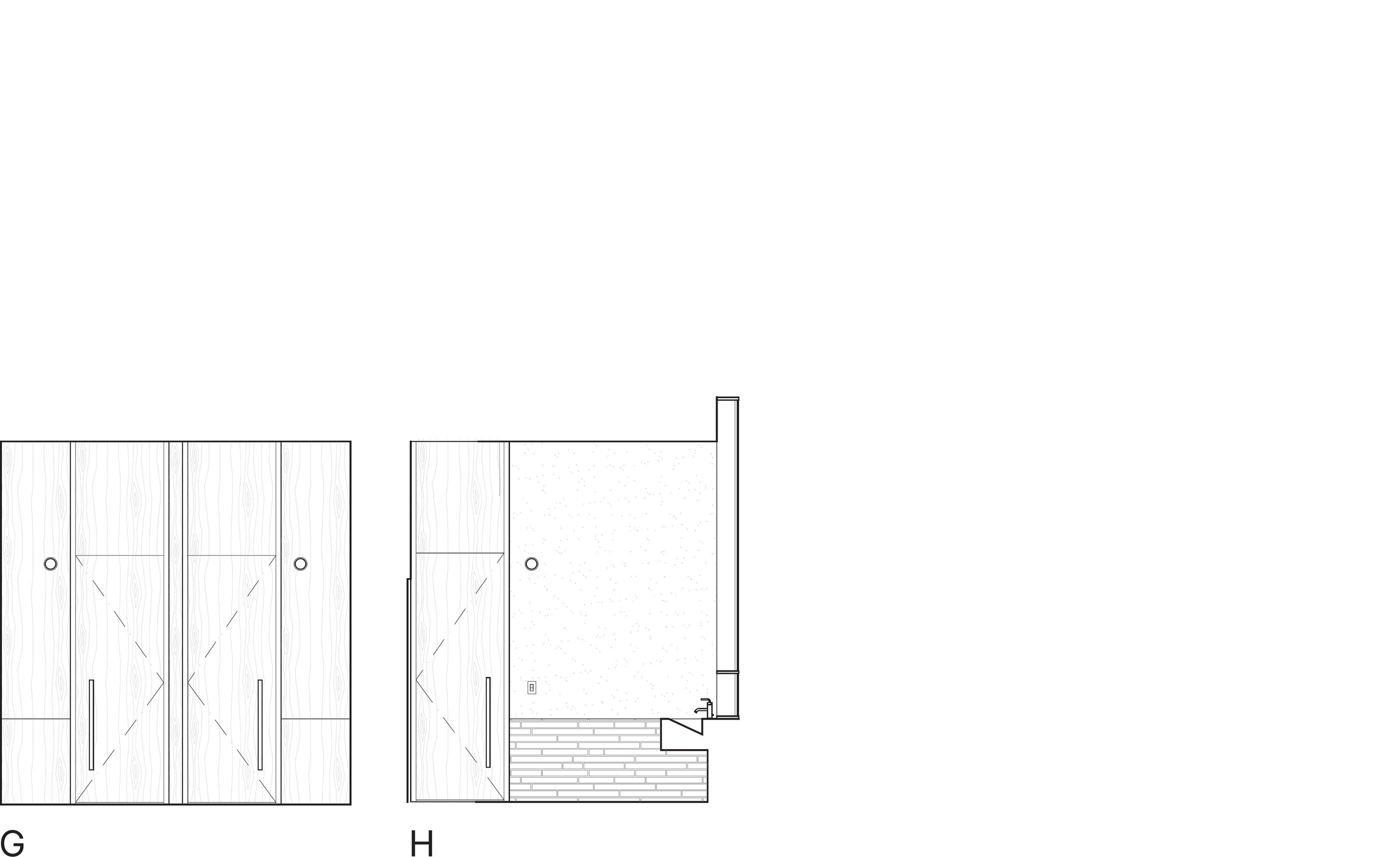 Bauhaus Bathroom drawing