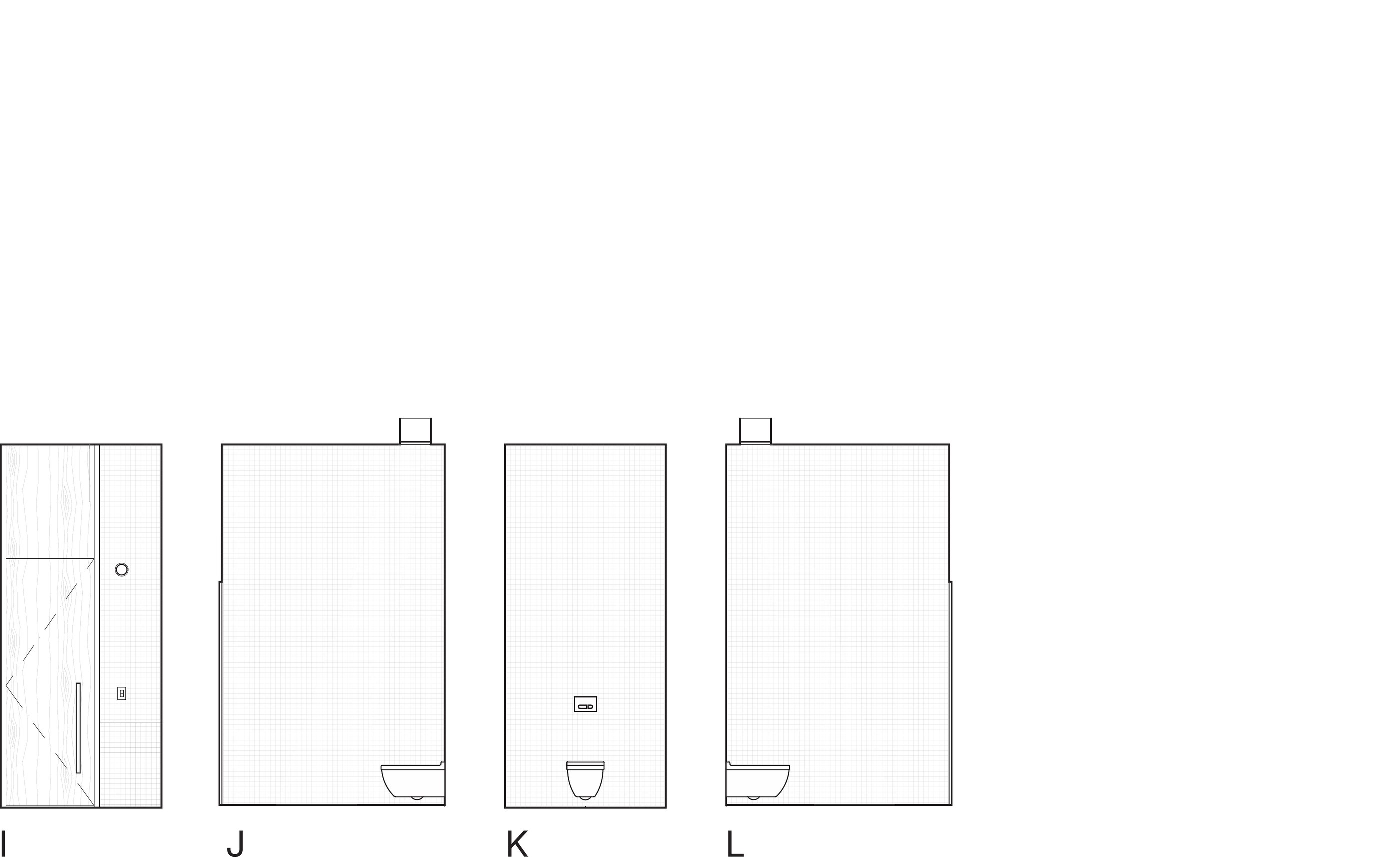Bauhaus Bathroom drawing