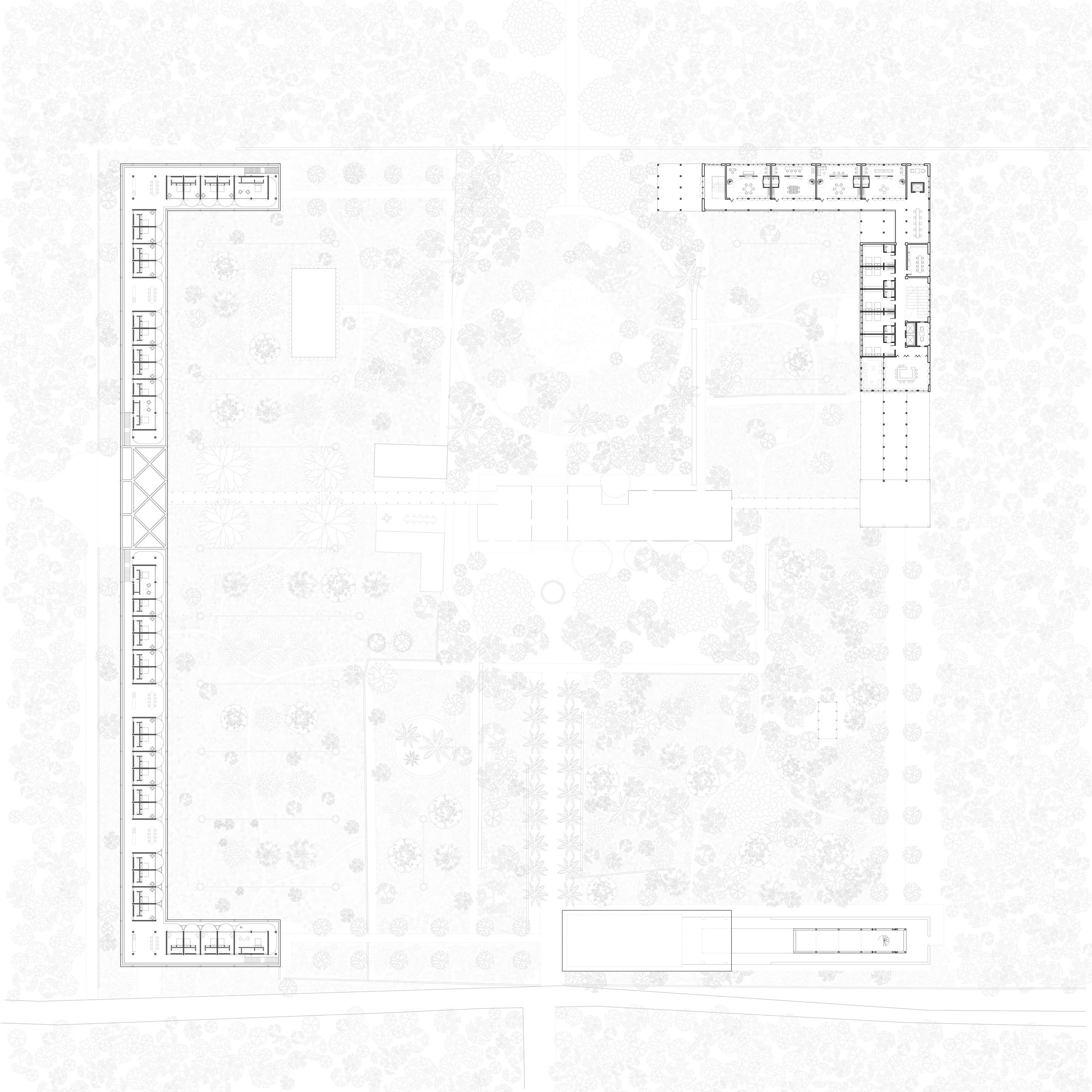 Hacienda Itzancab Hotel drawing