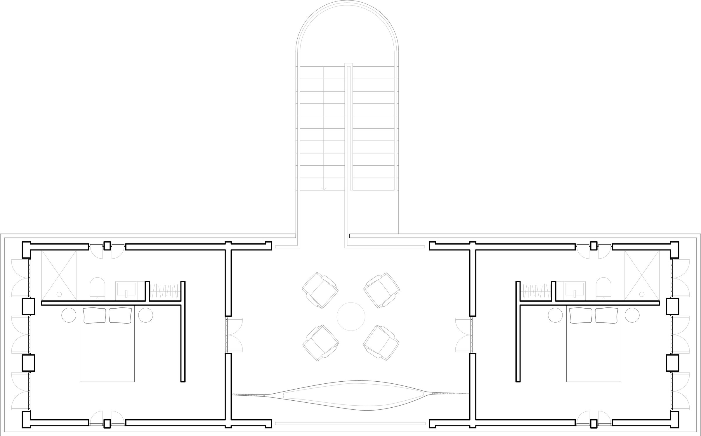 Hacienda Itzancab Hotel drawing