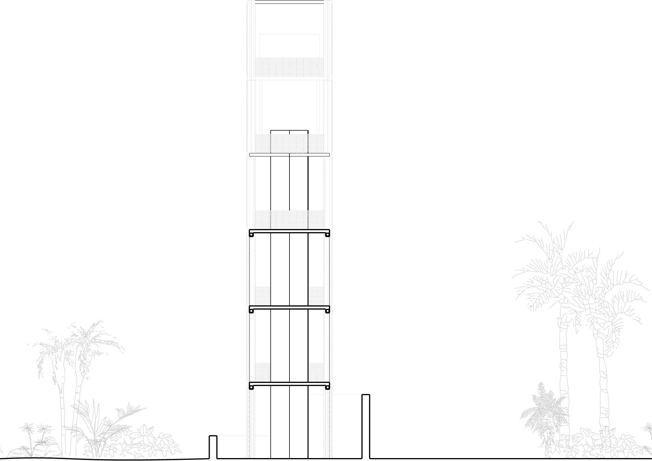 Hacienda Itzancab Hotel drawing