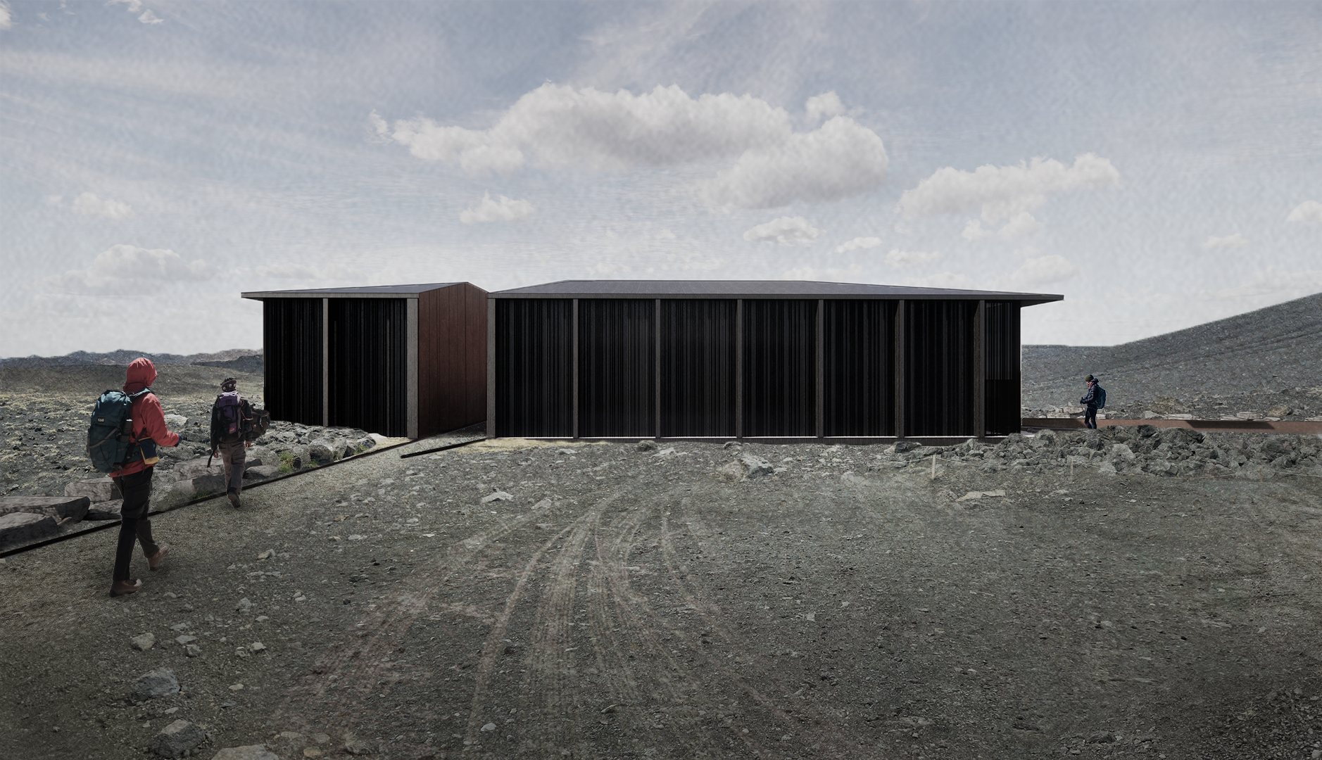 Hverfjall Volcano Coffeeshop