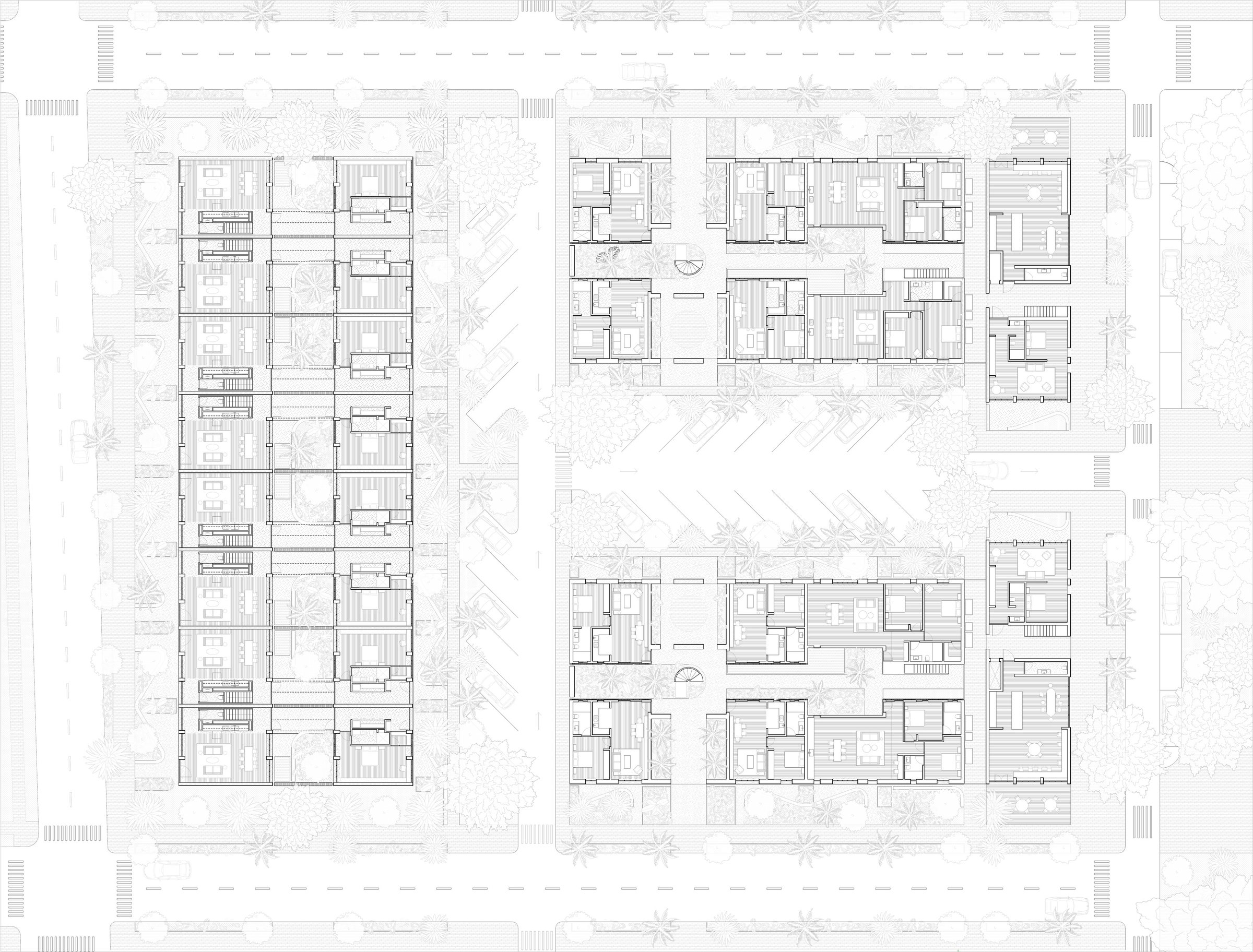 Miami Housing Masterplan drawing